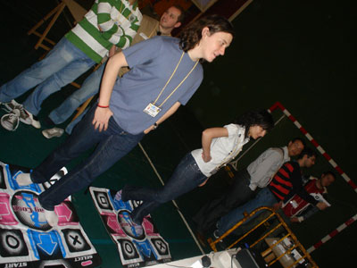 Alfombras de baile en PalLantia en red 2008